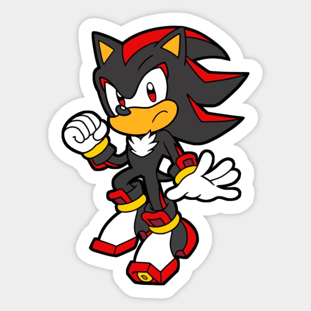 Shadow the Hedgehog Sticker by Chehaya